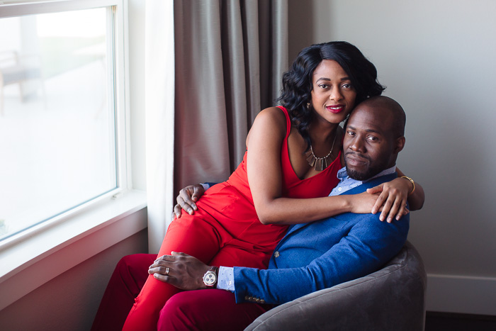 houston lifestyle photography, family photography, family photo shoot at home, black family, nigerian family, african family, children, child, brothers, kelli nicole photography, kelli nicole, beautiful couple, red jumpsuit, blue suit